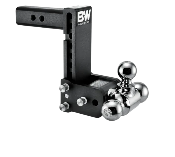 Tow & Stow Hitch / 7" Drop / 2" Shank / 3-Ball
