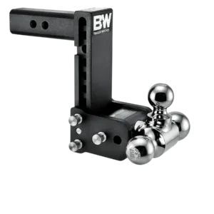 Tow & Stow Hitch / 7" Drop / 2" Shank / 3-Ball