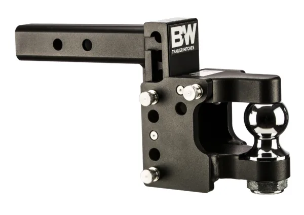Tow & Stow Pintle Hitch / 8.5" Drop / 2" Shank