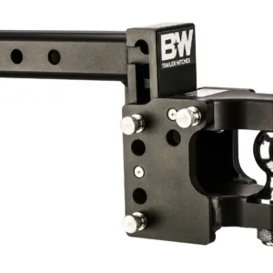 Tow & Stow Pintle Hitch / 8.5" Drop / 2" Shank
