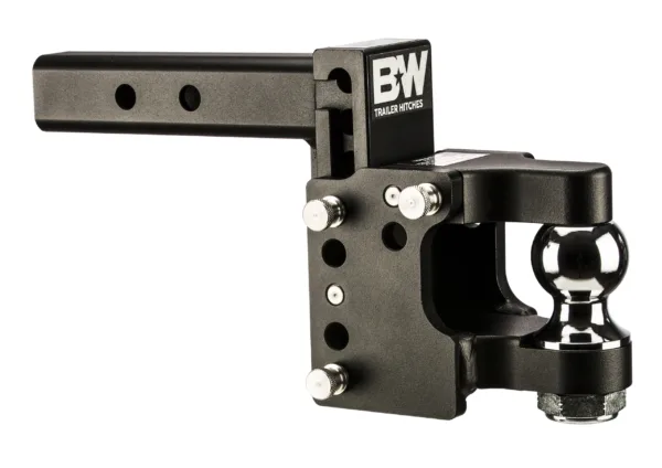 Tow & Stow Pintle Hitch / 8.5" Drop / 2" Shank